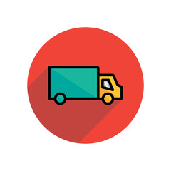 Delivery Icon Design Vector Template Illustration