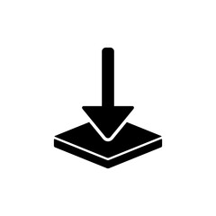 Download Icon Design Vector Template Illustration