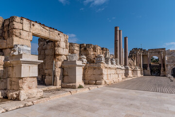 The stage at Bet She'an in Israel