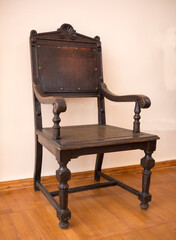 Armchair in a rich ataman house. 19 century