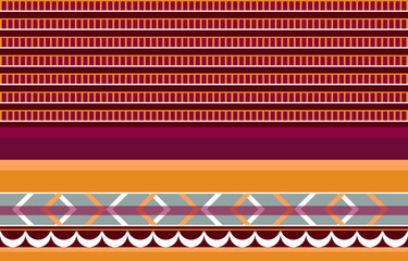Line motifs for background design, wallpaper, carpet or clothing and embroidery as vector illustration.