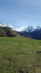 Fototapeta premium Montagne Accous