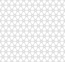 Fototapeta premium Abstract background Seamless circles ornament