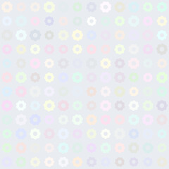 Abstract background Pastel colors flowers on grey Seamless texture