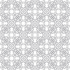 Abstract vector background Seamless Central asian pattern