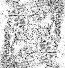 Cracked and Scratched Grunge Urban Background Texture Vector. Dust Overlay Distress Grainy Grungy Effect. Distressed Backdrop Vector Illustration. Isolated Black on White Background. EPS 10.