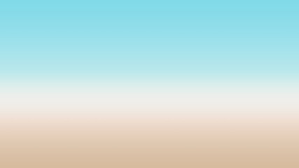 Abstract combination of Blue sky, Bone, and Dark Vanilla solid color linear gradient background on...