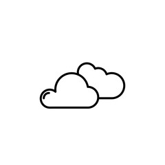 Cloud Icon Vector Design Template And Illustration