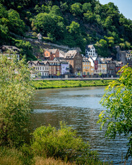 Fototapeta na wymiar Beautiful Little German Town Cochem in Summer