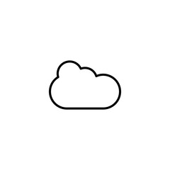 Cloud Icon Vector Design Template And Illustration