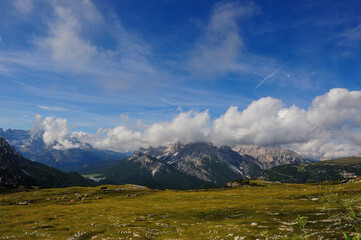 Die Berge rund um die Drei Zinnen	