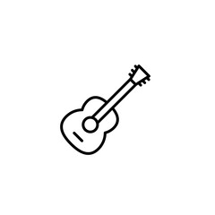 Guitar Vector Icon Design Illustration