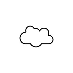 Cloud Icon Vector Design Template And Illustration