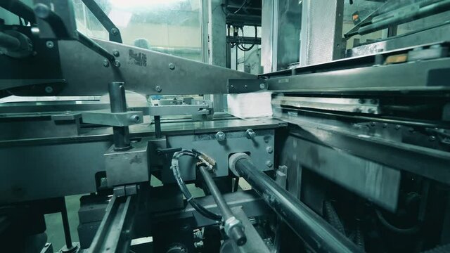 Automatic paper tissues production process