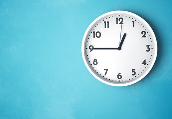 12:45 or 00:45 wall clock time