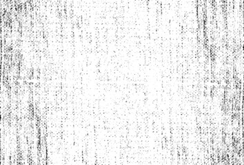 Vector fabric texture. Distressed texture of weaving fabric. Grunge background. Abstract halftone vector illustration. Overlay to create interesting effect and depth. Black isolated on white. EPS10.