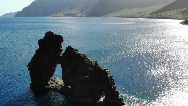 roque bonanza del hierro, canarias aerea