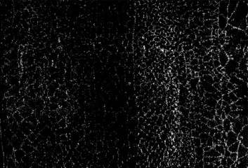 Scratched and Cracked Grunge Urban Background Texture Vector. Dust Overlay Distress Grainy Grungy Effect. Distressed Backdrop Vector Illustration. Isolated Black on White Background. EPS 10.