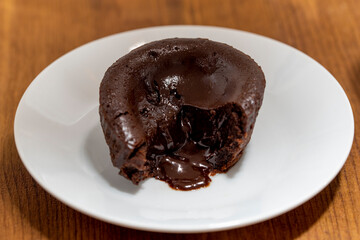 Coulant chocolate cake