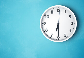 06:30 or 18:30 wall clock time