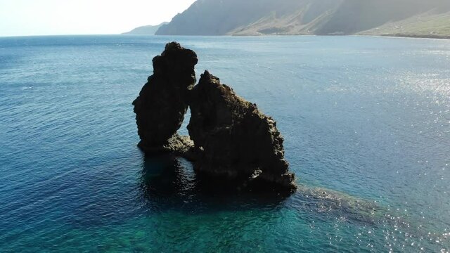 roque bonanza del hierro, canarias aerea