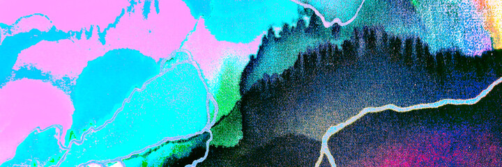 Bright Popular Graffiti. Green Silk Artwork. Pink Trendy Print. Blue Nature Print. Orange Watercolor Design. Indigo Aquarelle Canva. Azure Abstract Decor.