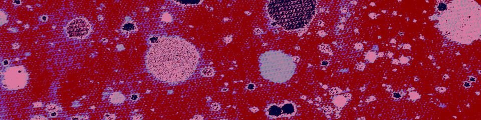 Pink Artistic Texture. Blue Artistic