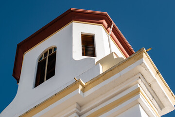 white church with sky