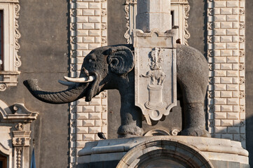 Catania, fontana dell’Elefante