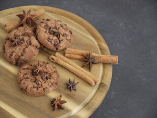Fototapeta na wymiar Cookies im Winter