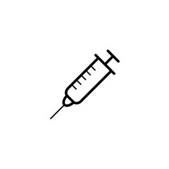 Syringe Icon Vector Design And Illustration
