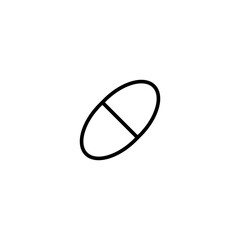 Pill Icon Vector design Template