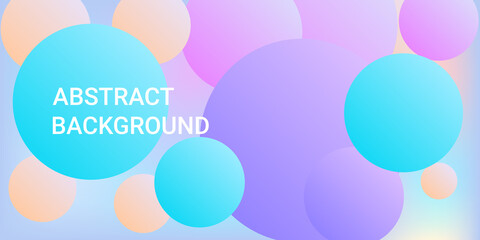 Background picture with balls for banner design.