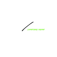 LN initial handwritten logo for identity