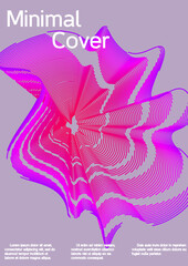 Halftone texture with geometric figures.