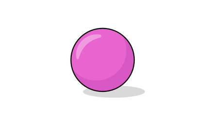 pink ball