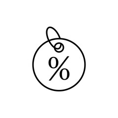 Discount icon design vector template