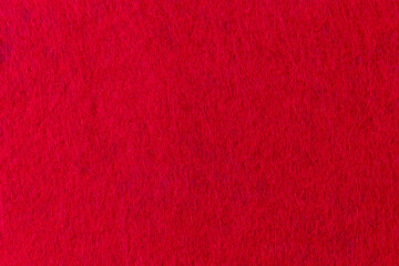 Red felt texture