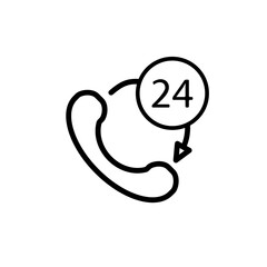 Support help icon design template