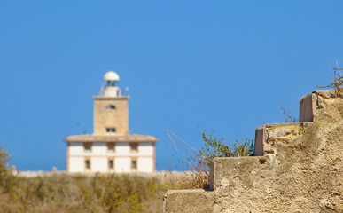 Fototapeta premium Faro de Tabarca, Alicante
