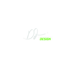DD Initial Isolated Logo for Identity
