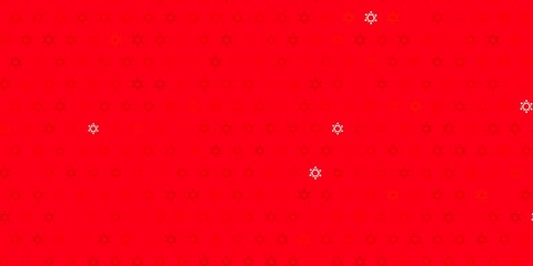 Dark red vector template with flu signs.