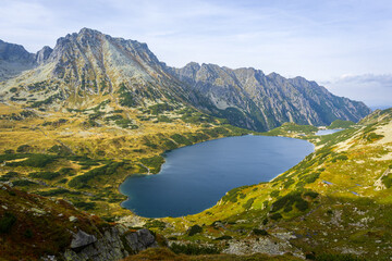 Dolina Pięciu Stawów Polskich - The Valley of the Five Polish Ponds. Tatra Mountains, Poland - obrazy, fototapety, plakaty