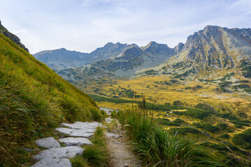 Dolina Pięciu Stawów Polskich - The Valley of the Five Polish Ponds. Tatra Mountains, Poland