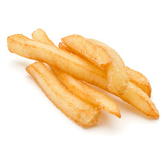 French Fried Potatoes isolated on white background