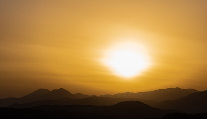 Spectacular photographs of sunsets in Molise