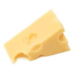 Cheese isolated on white background