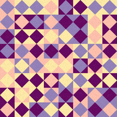 Fototapeta premium Abstract Geometric Pattern generative computational art illustration