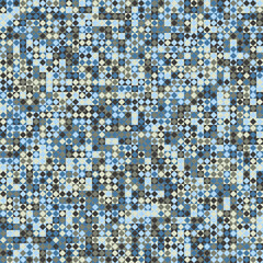Abstract Geometric Pattern generative computational art illustration