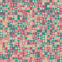 Abstract Geometric Pattern generative computational art illustration